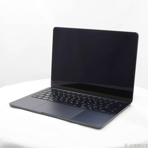 〔中古〕Apple(アップル) MacBook Air 13.6-inch Mid-2022 MLY33J／A Apple M2 8コアCPU_8コアGPU 24GB SSD256GB ミッドナイト 〔26.3 Tahoe〕〔251-ud〕 | 