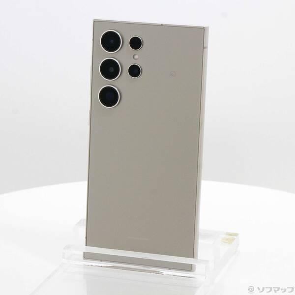 〔中古〕SAMSUNG(サムスン) Galaxy S24 Ultra 256GB チタニウムグレー SCG26 au SIMフリー〔348-ud〕 | 