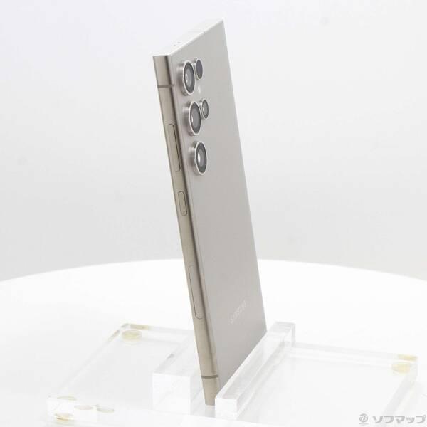 〔中古〕SAMSUNG(サムスン) Galaxy S24 Ultra 256GB チタニウムグレー SCG26 au SIMフリー〔348-ud〕 |  | 03