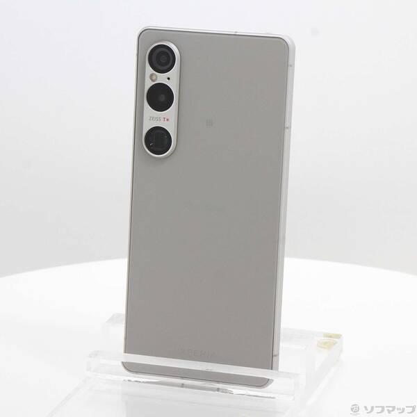 〔中古〕SONY(ソニー) Xperia 1 VI 256GB プラチナシルバー SOG13 au SIMフリー〔258-ud〕 | 