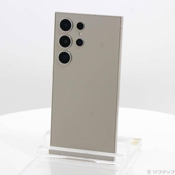〔中古〕SAMSUNG(サムスン) Galaxy S24 Ultra 256GB チタニウムグレー SCG26 au SIMフリー〔262-ud〕 | 