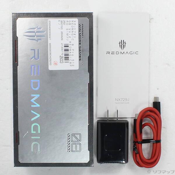 中古〕NUBIA REDMAGIC 8 Pro 512GB Void REDMAGIC8PRO SIMフリー〔262