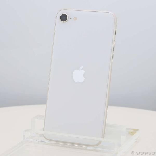 〔中古〕Apple(アップル) iPhone SE 第3世代 64GB スターライト MMYD3J／A SIMフリー〔198-ud〕 | 
