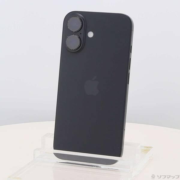 〔中古〕Apple(アップル) iPhone16 256GB ブラック MYDW3J／A SIMフリー〔269-ud〕 | 