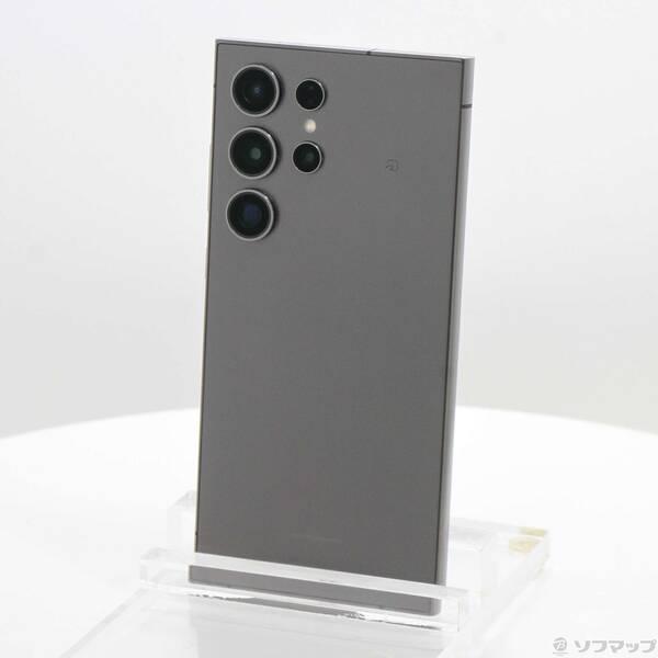 〔中古〕SAMSUNG(サムスン) Galaxy S24 Ultra 256GB チタニウムブラック SCG26 au SIMフリー〔377-ud〕 | 