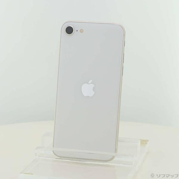 〔中古〕Apple(アップル) iPhone SE 第3世代 64GB スターライト MMYD3J／A SIMフリー〔348-ud〕 | 