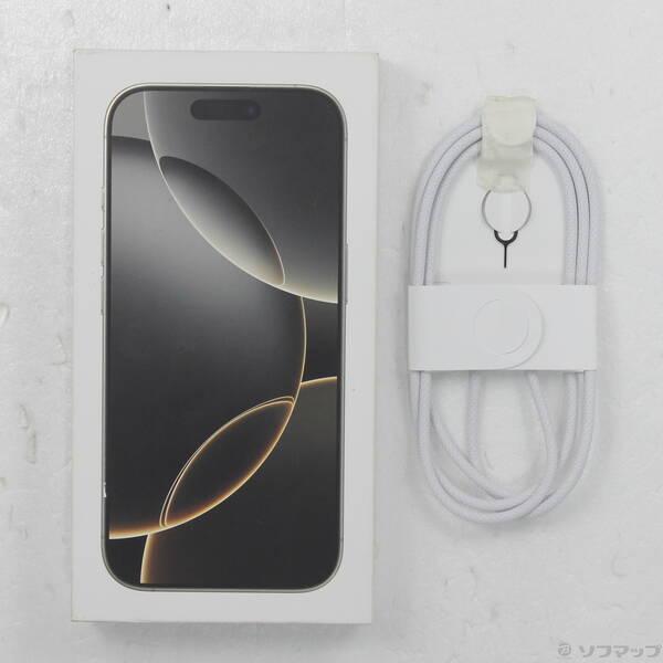 〔中古〕Apple(アップル) iPhone16 Pro 256GB ナチュラルチタニウム MYN33J／A SIMフリー〔349-ud〕 |  | 04