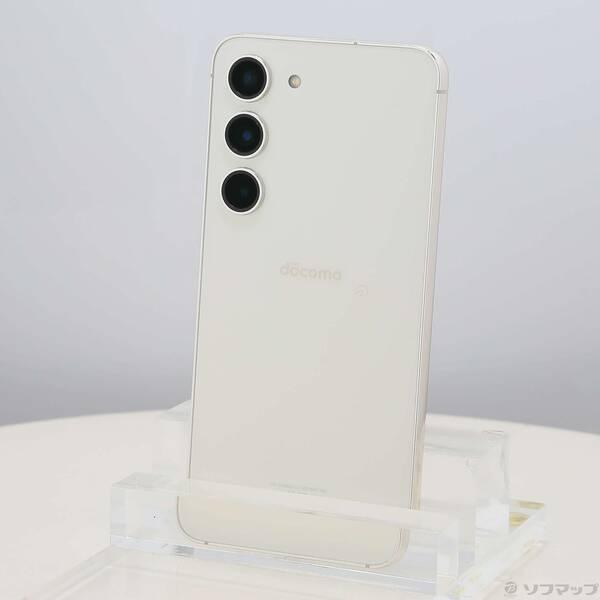 〔中古〕SAMSUNG(サムスン) Galaxy S23 256GB クリーム SC-51D docomo SIMフリー〔368-ud〕 | 