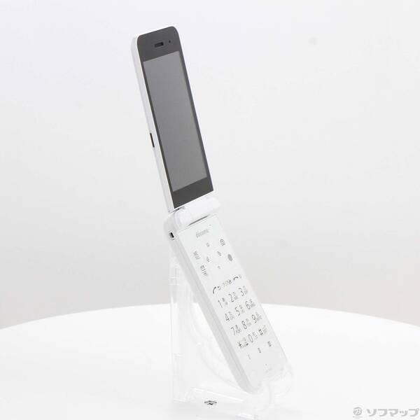 中古〕KYOCERA(京セラ) DIGNO ケータイ KY-42C ホワイト docomo SIM