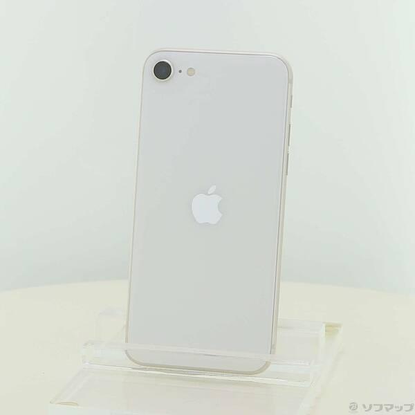 〔中古〕Apple(アップル) iPhone SE 第3世代 64GB スターライト MMYD3J／A SIMフリー〔349-ud〕 | 