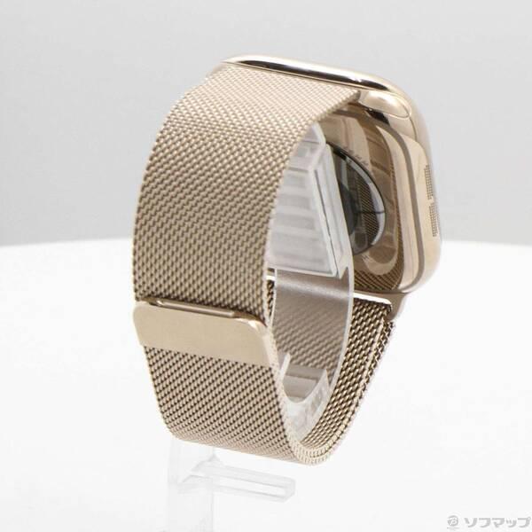 〔中古〕Apple(アップル) Apple Watch Series 10 GPS + Cellular 46mm ゴールドチタニウムケース ゴールドミラネーゼループ〔297-ud〕 |  | 02