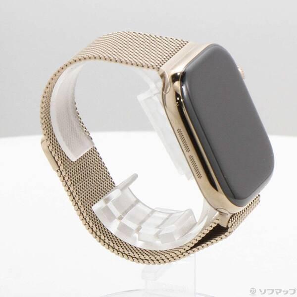 〔中古〕Apple(アップル) Apple Watch Series 10 GPS + Cellular 46mm ゴールドチタニウムケース ゴールドミラネーゼループ〔297-ud〕 |  | 03
