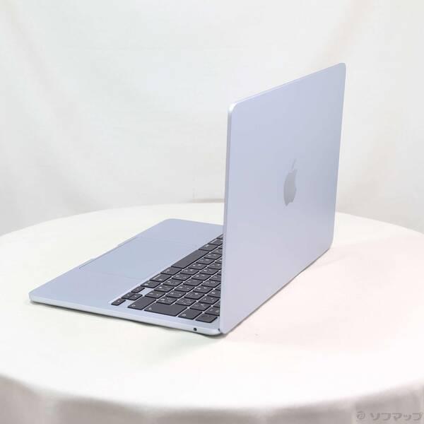 〔中古〕Apple(アップル) MacBook Air 13.6-inch Early-2025 MC6U4J／A Apple M4 10コアCPU_10コアGPU 16GB SSD512GB スカイブルー 〔26.3 Tahoe〕〔297-ud〕 |  | 01