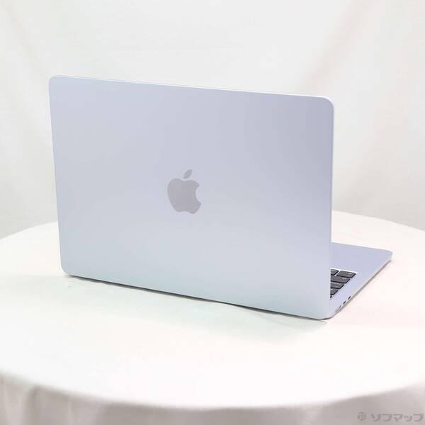 〔中古〕Apple(アップル) MacBook Air 13.6-inch Early-2025 MC6U4J／A Apple M4 10コアCPU_10コアGPU 16GB SSD512GB スカイブルー 〔26.3 Tahoe〕〔297-ud〕 |  | 02