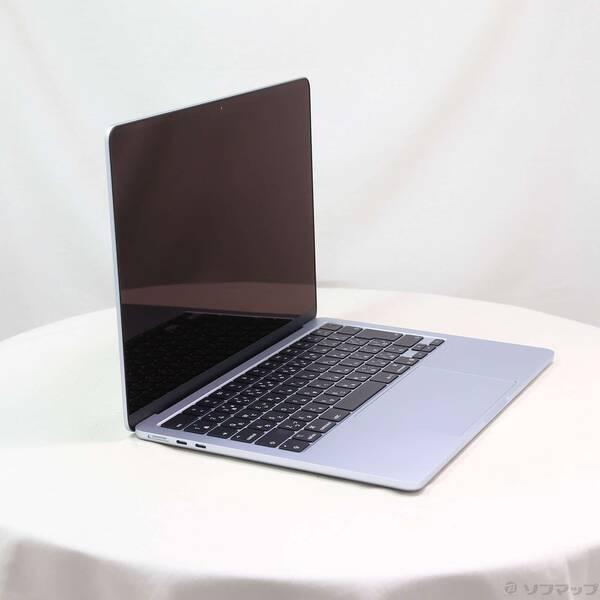 〔中古〕Apple(アップル) MacBook Air 13.6-inch Early-2025 MC6U4J／A Apple M4 10コアCPU_10コアGPU 16GB SSD512GB スカイブルー 〔26.3 Tahoe〕〔297-ud〕 |  | 03