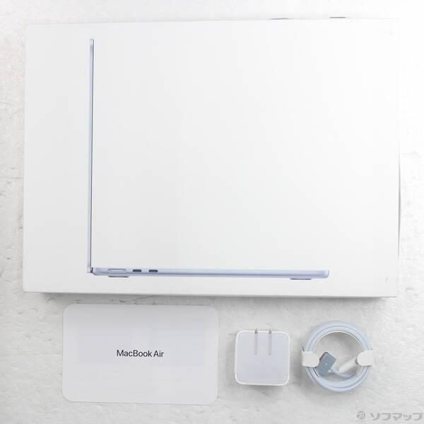 〔中古〕Apple(アップル) MacBook Air 13.6-inch Early-2025 MC6U4J／A Apple M4 10コアCPU_10コアGPU 16GB SSD512GB スカイブルー 〔26.3 Tahoe〕〔297-ud〕 |  | 04