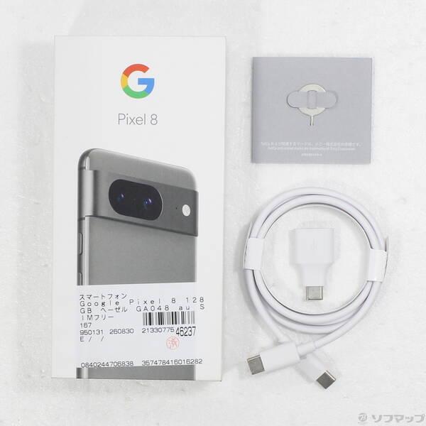 〔中古〕GOOGLE(グーグル) Google Pixel 8 128GB ヘーゼル GA048 au SIMフリー〔352-ud〕 |  | 04