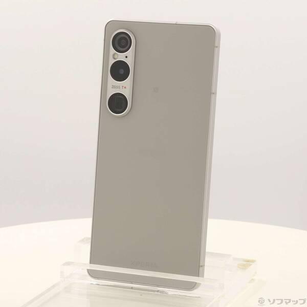〔中古〕SONY(ソニー) Xperia 1 VI 256GB プラチナシルバー SOG13 au SIMフリー〔251-ud〕 | 