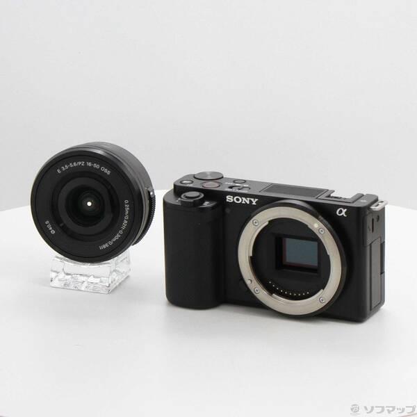 〔中古〕SONY(ソニー) VLOGCAM ZV-E10L パワーズームレンズキット ブラック〔344-ud〕 | 