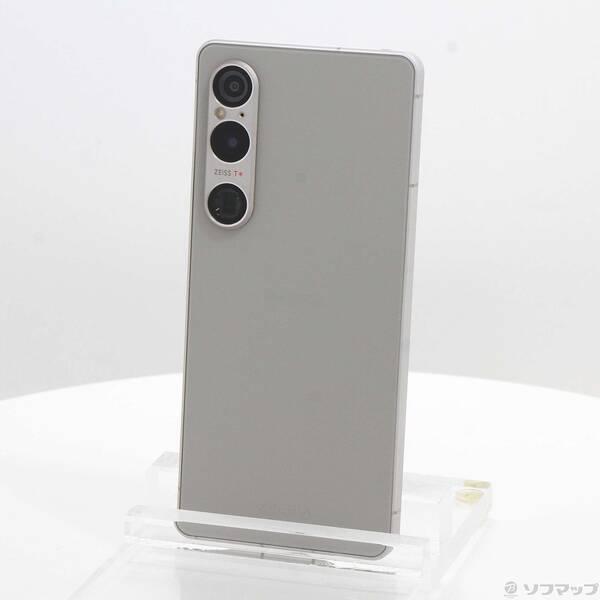 〔中古〕SONY(ソニー) Xperia 1 VI 256GB プラチナシルバー SOG13 au SIMフリー〔377-ud〕 | 