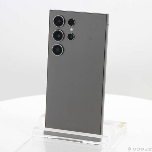 〔中古〕SAMSUNG(サムスン) Galaxy S24 Ultra 256GB チタニウムグレー SCG26 au SIMフリー〔349-ud〕 | 
