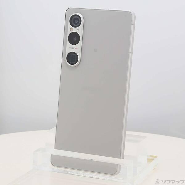 〔中古〕SONY(ソニー) Xperia 1 VI 256GB プラチナシルバー SOG13 au SIMフリー〔349-ud〕 | 