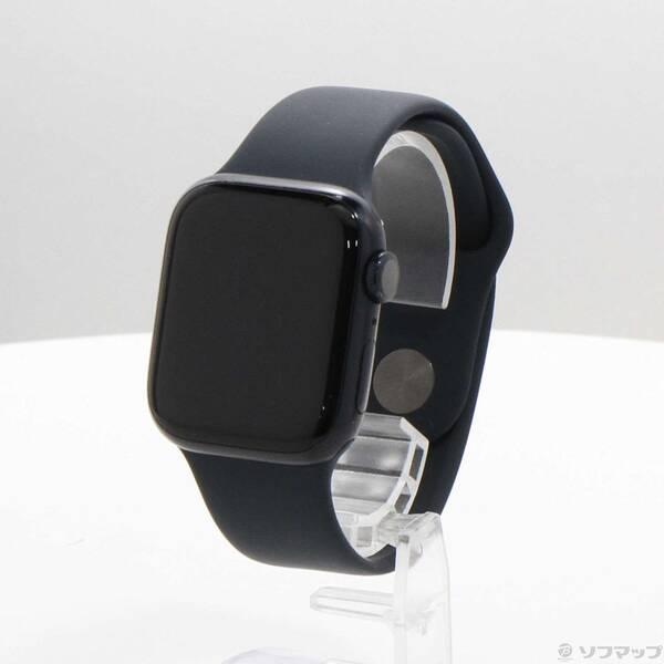 〔中古〕Apple(アップル) Apple Watch Series 8 GPS 41mm ミッドナイトアルミニウムケース ミッドナイトスポーツバンド〔258-ud〕 | 