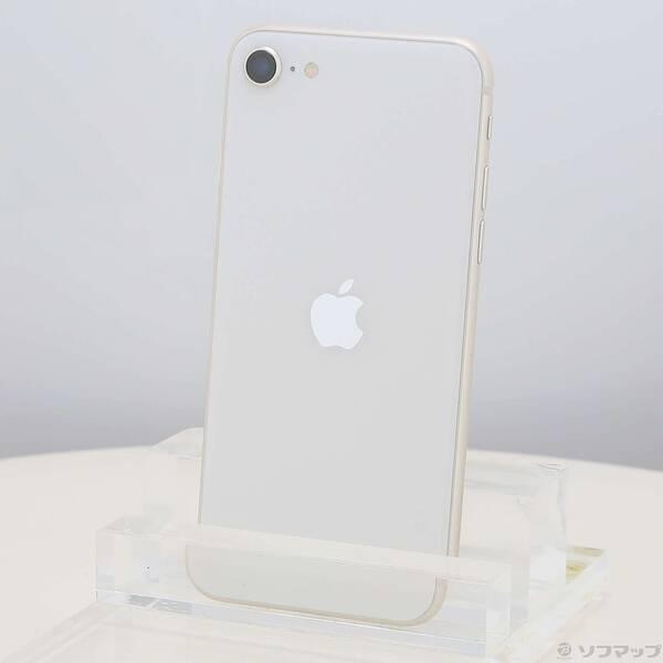 〔中古〕Apple(アップル) iPhone SE 第3世代 64GB スターライト MMYD3J／A SIMフリー〔368-ud〕 | 