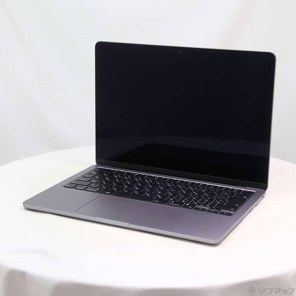〔中古〕Apple(アップル) MacBook Air 13.6-inch Mid-2022 MLXW3J／A Apple M2 8コアCPU_8コアGPU 8GB SSD256GB スペースグレイ 〔26.3 Tahoe〕〔258-ud〕 | 