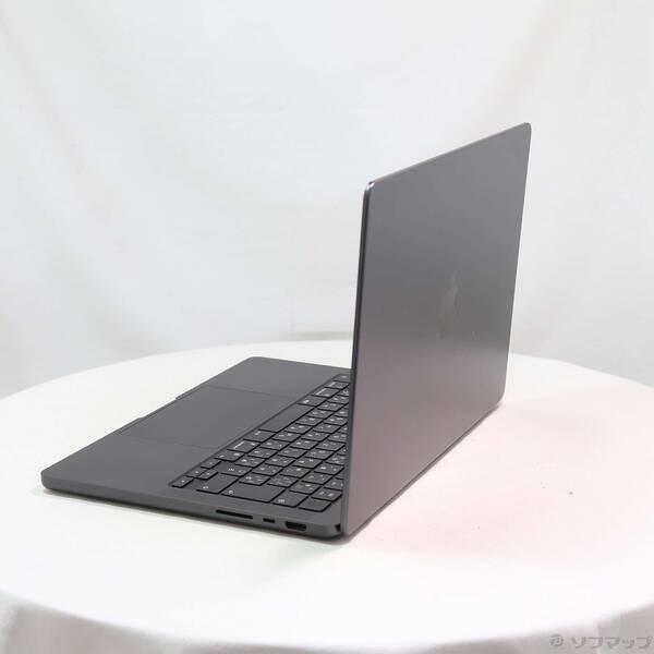 〔中古〕MacBook Pro 14.2-inch Late-2023 MRX43J／A Apple M3 Pro 12コアCPU_18コアGPU 18GB SSD1TB スペースブラック 〔26.3 Tahoe〕〔262-ud〕 |  | 01