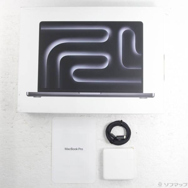 〔中古〕MacBook Pro 14.2-inch Late-2023 MRX43J／A Apple M3 Pro 12コアCPU_18コアGPU 18GB SSD1TB スペースブラック 〔26.3 Tahoe〕〔262-ud〕 |  | 04