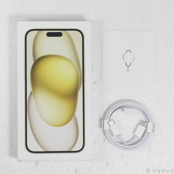 〔中古〕Apple(アップル) iPhone15 Plus 128GB イエロー MU0A3J／A SIMフリー〔276-ud〕 |  | 04