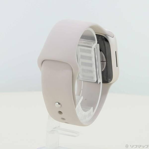 〔中古〕Apple(アップル) Apple Watch Series 9 GPS 41mm スターライトアルミニウムケース スターライトスポーツバンド〔297-ud〕 |  | 02