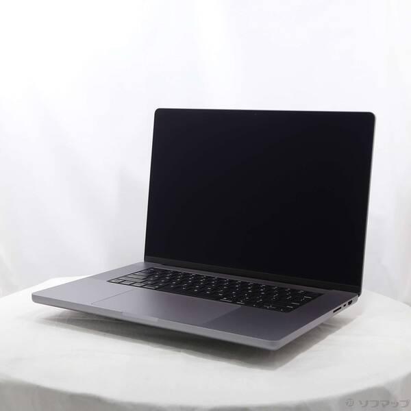 〔中古〕Apple(アップル) MacBook Pro 16.2-inch Late-2021 MK1A3J／A Apple M1 Max 10コアCPU_32コアGPU 64GB SSD4TB スペースグレイ 〔26.3 Tahoe〕〔258-ud〕 | 