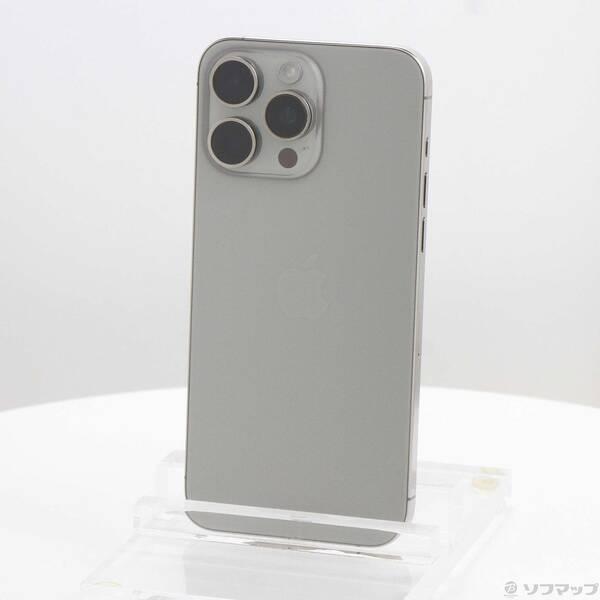 〔中古〕Apple(アップル) iPhone15 Pro Max 256GB ナチュラルチタニウム MU6R3J／A SIMフリー〔377-ud〕 | 