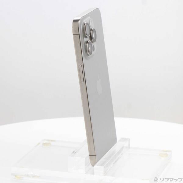〔中古〕Apple(アップル) iPhone15 Pro Max 256GB ナチュラルチタニウム MU6R3J／A SIMフリー〔377-ud〕 |  | 03