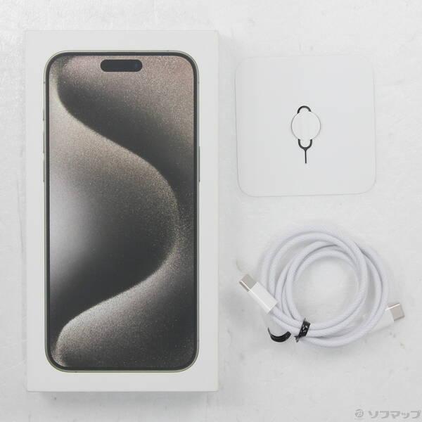〔中古〕Apple(アップル) iPhone15 Pro Max 256GB ナチュラルチタニウム MU6R3J／A SIMフリー〔377-ud〕 |  | 04