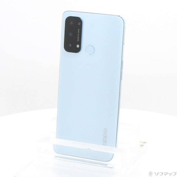 〔中古〕OPPO(オッポ) Reno5 A 128GB アイスブルー A103OP Y!mobile SIMフリー〔251-ud〕 | 