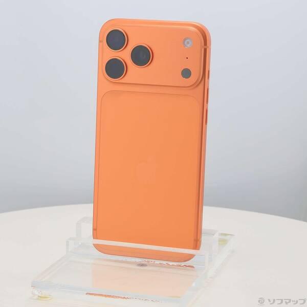 〔中古〕Apple(アップル) iPhone17 Pro Max 256GB コズミックオレンジ MFY94J／A SIMフリー〔377-ud〕 | 