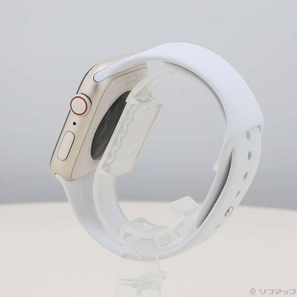 〔中古〕Apple(アップル) Apple Watch SE 第2世代 GPS + Cellular 44mm スターライトアルミニウムケース スターライトスポーツバンド〔269-ud〕 |  | 01