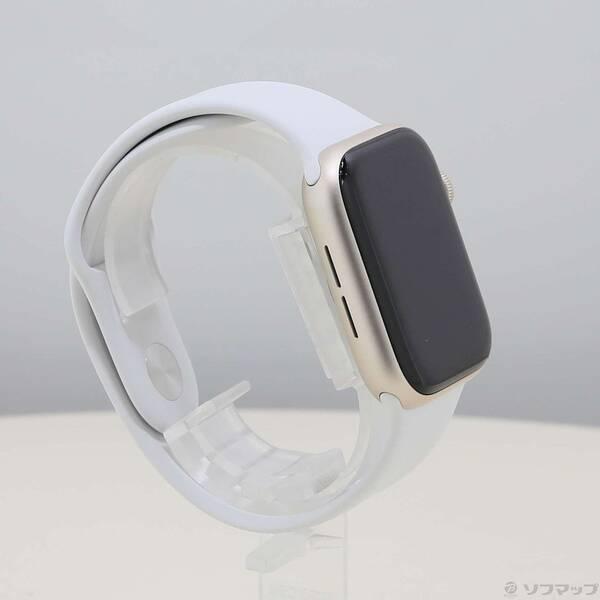 〔中古〕Apple(アップル) Apple Watch SE 第2世代 GPS + Cellular 44mm スターライトアルミニウムケース スターライトスポーツバンド〔269-ud〕 |  | 03