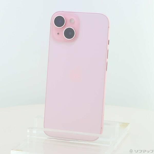 〔中古〕Apple(アップル) iPhone15 256GB ピンク MTMP3J／A SIMフリー〔262-ud〕 | 