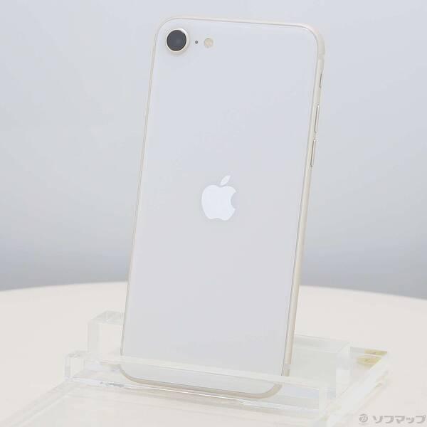 〔中古〕Apple(アップル) iPhone SE 第3世代 64GB スターライト MMYD3J／A SIMフリー〔295-ud〕 | 