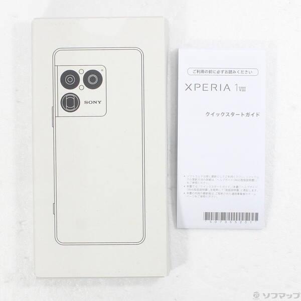 〔中古〕SONY(ソニー) Xperia 1 VIII 256GB グラファイトブラック SOG17 au SIMフリー〔377-ud〕 |  | 04