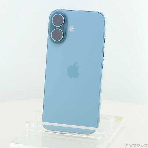 〔中古〕Apple(アップル) iPhone16 128GB ティール MYDV3J／A SIMフリー〔262-ud〕 | 