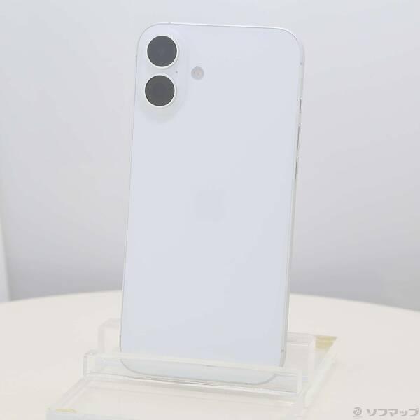 〔中古〕Apple(アップル) iPhone16 Plus 128GB ホワイト MXVC3J／A SIMフリー〔262-ud〕 | 