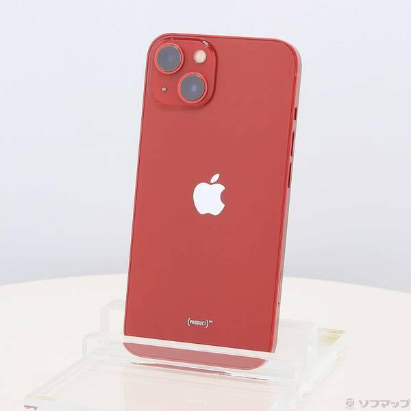 〔中古〕Apple(アップル) iPhone13 128GB プロダクトレッド MLNF3J／A SIMフリー〔269-ud〕 | 