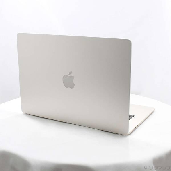 〔中古〕Apple(アップル) MacBook Air 15.3-inch Mid-2023 MQKU3J／A Apple M2 8コアCPU_10コアGPU 8GB SSD256GB スターライト 〔26.3 Tahoe〕〔251-ud〕 |  | 02