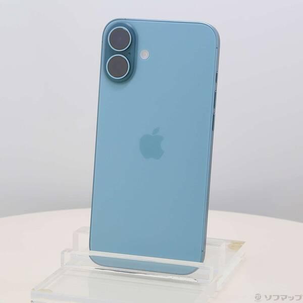 〔中古〕Apple(アップル) iPhone16 Plus 128GB ティール MXVF3J／A SIMフリー〔344-ud〕 | 