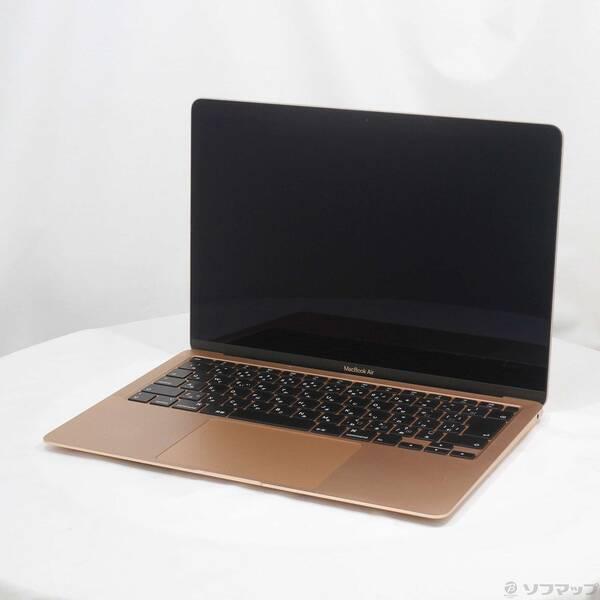 〔中古〕Apple(アップル) MacBook Air 13.3-inch Early-2020 MWTL2J／A Core_i3 1.1GHz 16GB SSD256GB ゴールド 〔10.15 Catalina〕〔269-ud〕 | 